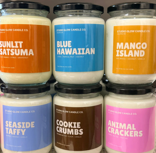 Sunlit Satsuma Candle - Hand-Poured in Nova Scotia