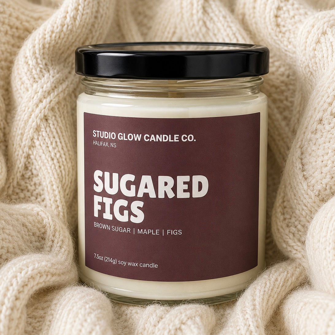Sugared Figs Soy Wax Candle