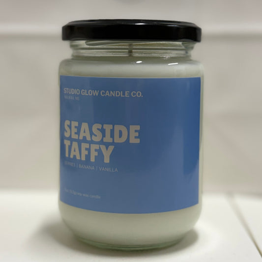 Seaside Taffy Candle - Hand-Poured in Nova Scotia
