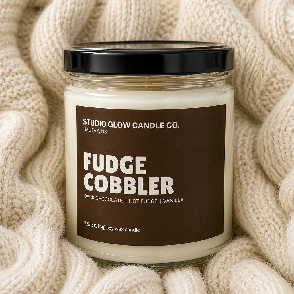 Fudge Cobbler Soy Wax Candle