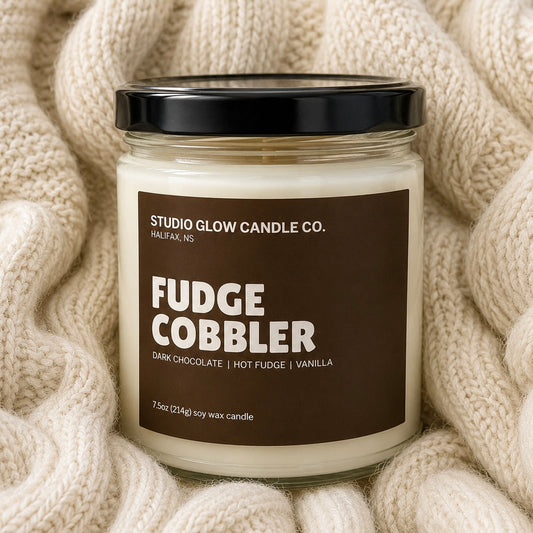 Fudge Cobbler Soy Wax Candle