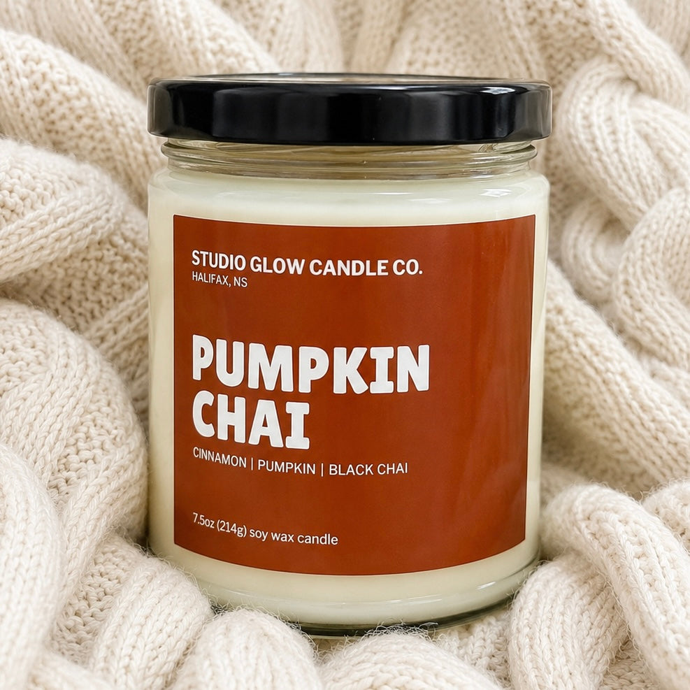 Pumpkin Chai Soy Wax Candle
