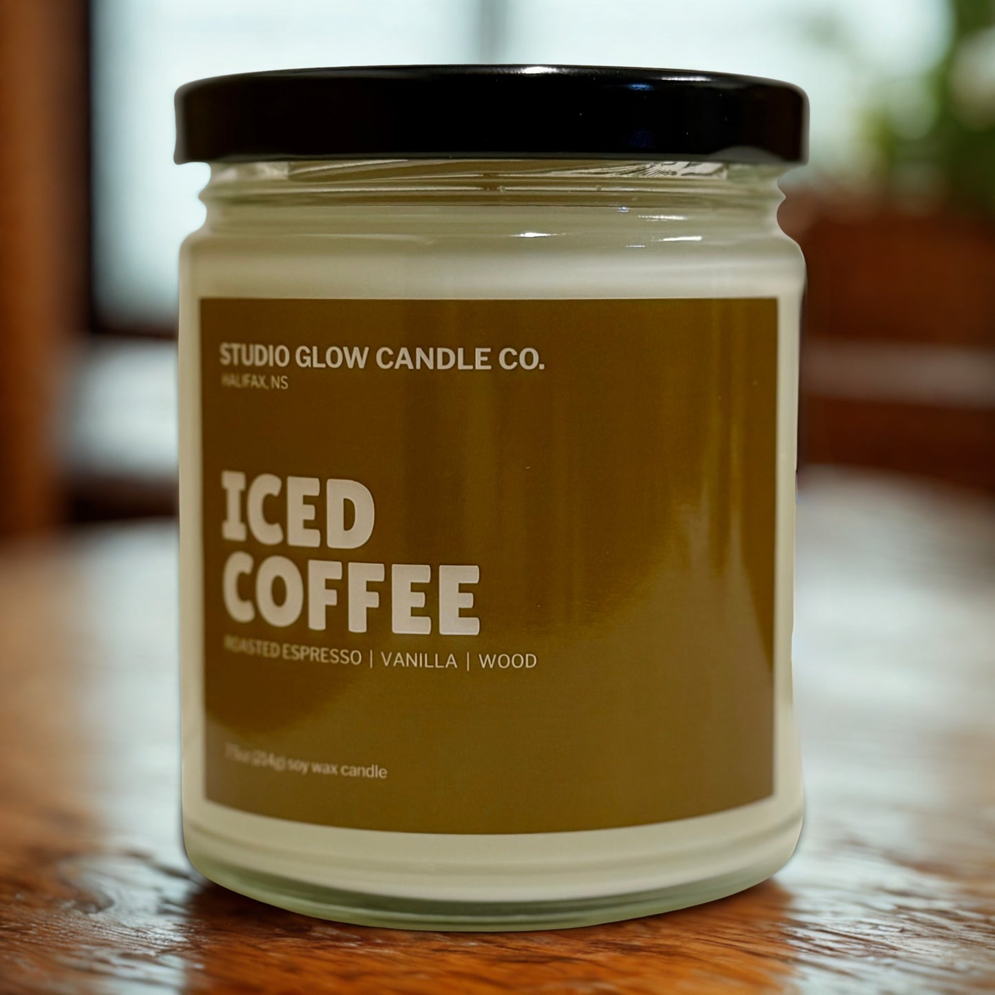 Iced Coffee Candle - Hand-Poured in Nova Scotia