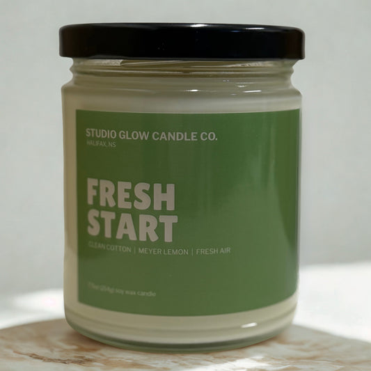 Fresh Start Candle - Hand-Poured in Nova Scotia