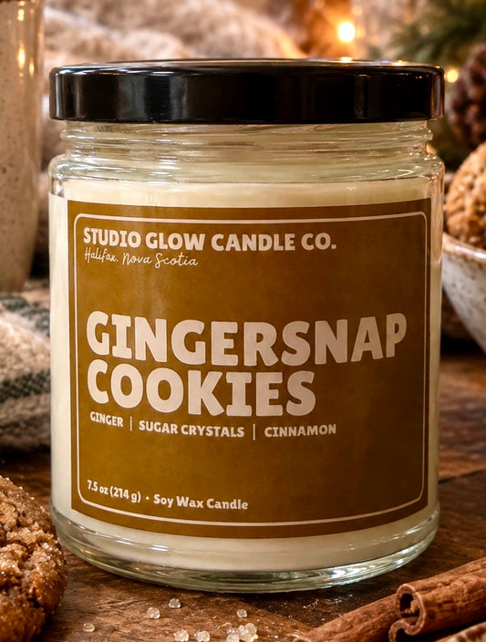 Gingersnap Cookies Soy Wax Candle